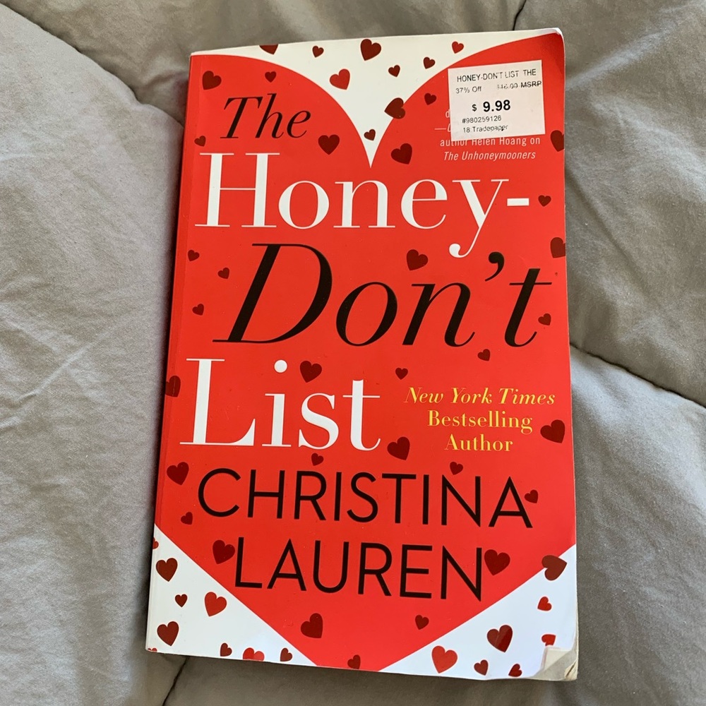 The Honey Don’t List Book